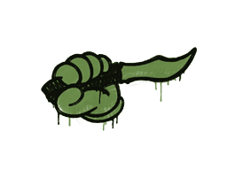 Sealed Graffiti | Backstab (Battle Green)