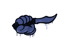 Sealed Graffiti | Backstab (SWAT Blue)