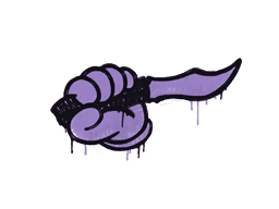 Sealed Graffiti | Backstab (Violent Violet)