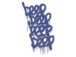 Sealed Graffiti | BEEP (SWAT Blue)