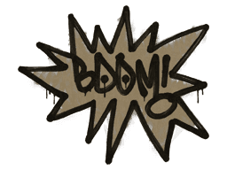 Sealed Graffiti | BOOM (Dust Brown)