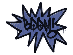 Sealed Graffiti | BOOM (SWAT Blue)