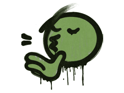 Sealed Graffiti | Chef Kiss (Battle Green)