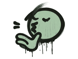 Sealed Graffiti | Chef Kiss (Cash Green)