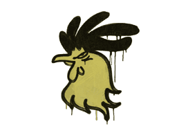 Sealed Graffiti | Cocky (Tracer Yellow)