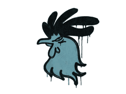 Sealed Graffiti | Cocky (Wire Blue)