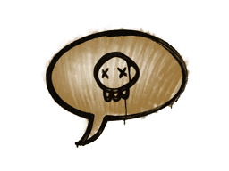 Sealed Graffiti | Death Sentence (Desert Amber)