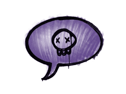 Sealed Graffiti | Death Sentence (Monster Purple)