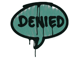 Sealed Graffiti | Denied (Frog Green)