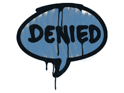 Sealed Graffiti | Denied (Monarch Blue)
