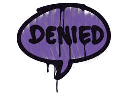 Sealed Graffiti | Denied (Monster Purple)