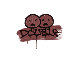 Sealed Graffiti | Double (Brick Red)