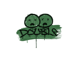 Sealed Graffiti | Double (Jungle Green)