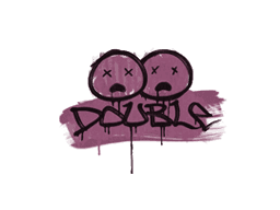 Sealed Graffiti | Double (Princess Pink)