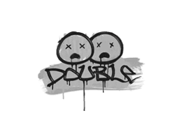 Sealed Graffiti | Double (Shark White)