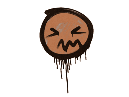 Sealed Graffiti | Grimace (Tiger Orange)