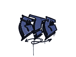 Sealed Graffiti | GTG (SWAT Blue)