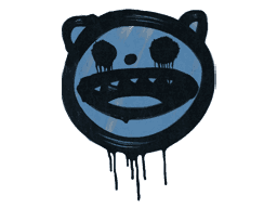 Sealed Graffiti | Happy Cat (Monarch Blue)