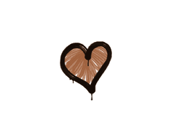 Sealed Graffiti | Heart (Tiger Orange)