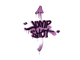 Sealed Graffiti | Jump Shot (Bazooka Pink)