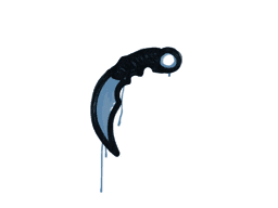 Sealed Graffiti | Karambit (Monarch Blue)