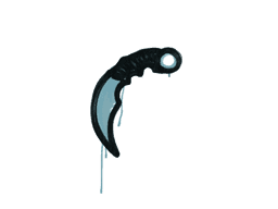 Sealed Graffiti | Karambit (Wire Blue)