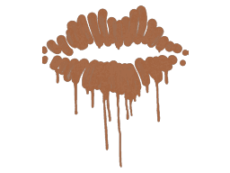 Sealed Graffiti | Kiss (Tiger Orange)