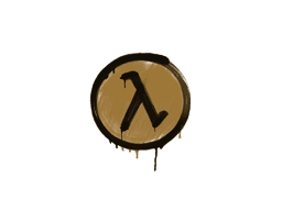 Sealed Graffiti | Lambda (Desert Amber)