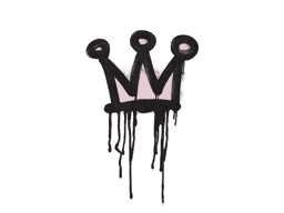 Sealed Graffiti | Little Crown (War Pig Pink)