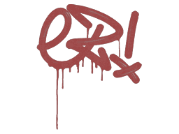 Sealed Graffiti | Little EZ (Blood Red)