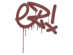 Sealed Graffiti | Little EZ (Brick Red)