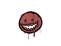 Sealed Graffiti | Mr. Teeth (Blood Red)