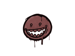 Sealed Graffiti | Mr. Teeth (Brick Red)