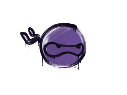 Sealed Graffiti | Ninja (Monster Purple)