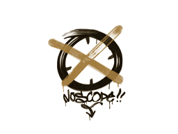 Sealed Graffiti | Noscope (Desert Amber)