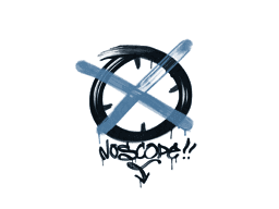 Sealed Graffiti | Noscope (Monarch Blue)