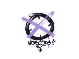 Sealed Graffiti | Noscope (Violent Violet)