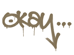Sealed Graffiti | Okay (Dust Brown)