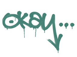 Sealed Graffiti | Okay (Frog Green)