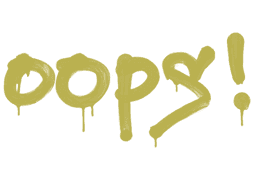 Sealed Graffiti | Oops (Tracer Yellow)