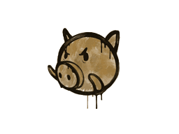 Sealed Graffiti | Piggles (Desert Amber)