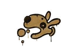 Sealed Graffiti | Popdog (Desert Amber)