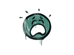 Sealed Graffiti | QQ (Frog Green)