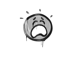 Sealed Graffiti | QQ (Shark White)