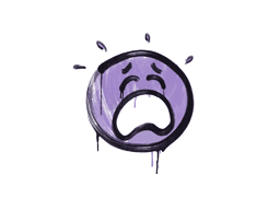 Sealed Graffiti | QQ (Violent Violet)