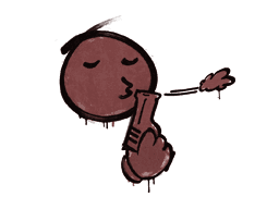 Sealed Graffiti | Quickdraw (Brick Red)