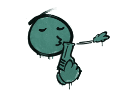 Sealed Graffiti | Quickdraw (Frog Green)