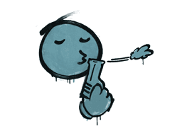 Sealed Graffiti | Quickdraw (Wire Blue)