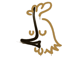 Sealed Graffiti | Recoil AK-47 (Desert Amber)