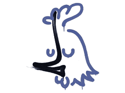 Sealed Graffiti | Recoil AK-47 (SWAT Blue)